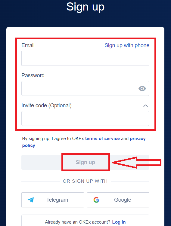 How to Open Account and Sign in to OKEx